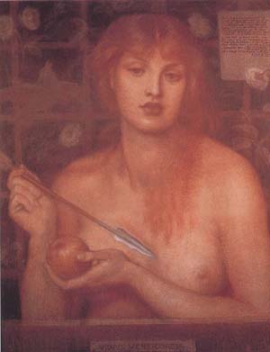 Dante Gabriel Rossetti Study for Venus Verticordia (mk28)